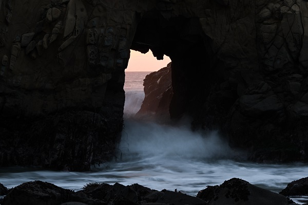 Foto - Kaliforniya'da gün batımı manzarası