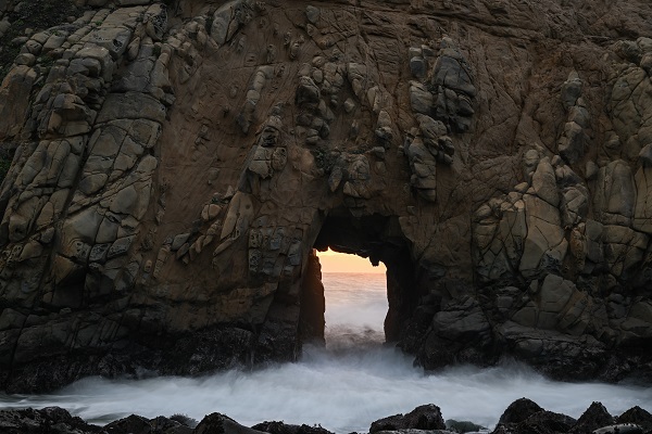 Foto - Kaliforniya'da gün batımı manzarası