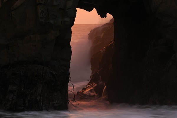 Foto - Kaliforniya'da gün batımı manzarası