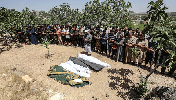 Foto - Kalleş Esed'in katlettiği çocuklar defnedildi