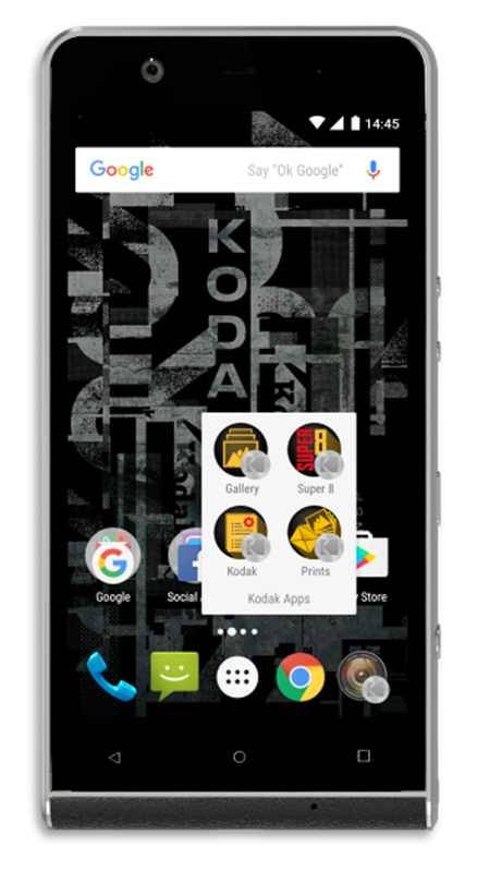 Foto - Kamera efsanesi Kodak, Android telefonu tanıttı