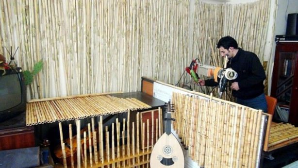 Foto - Kamıştan üretiyor, dünyaya satıyor!