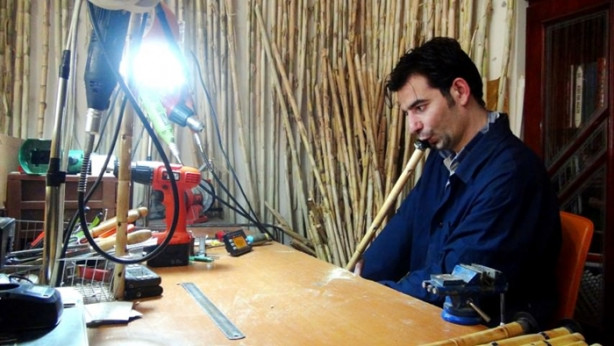 Foto - Kamıştan üretiyor, dünyaya satıyor!