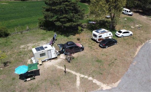 Kamp ve karavan turizminin göz bebeği oldu