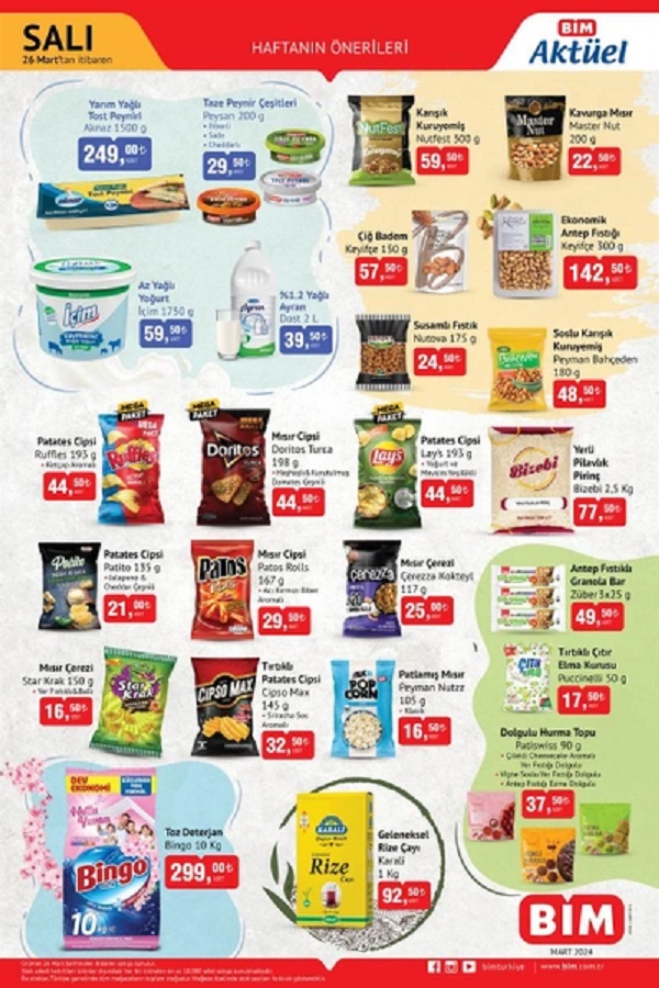 Foto - Kampanya 26 Mart'ta başlıyor! BİM'den kaçırılmayacak fırsatlar