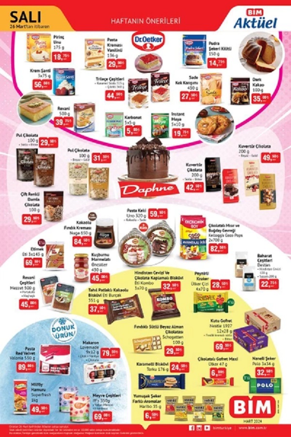 Foto - Kampanya 26 Mart'ta başlıyor! BİM'den kaçırılmayacak fırsatlar