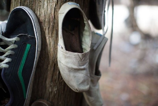 Foto - Kanada’da keşfedilen gizemli ayakkabı ormanı