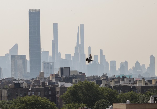 Kanada’daki yangınlar New York’u etkiledi