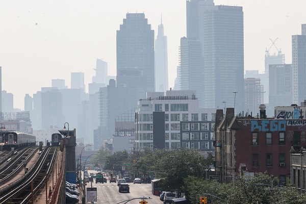 Foto - Kanada’daki yangınlar New York’u etkiledi