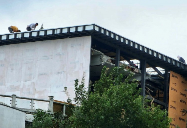 Foto - Kanunlar Halk TV’ye işlemiyor mu? Boğaza orman kanunları hakim Mühür kırıldı inşaat devam ediyor