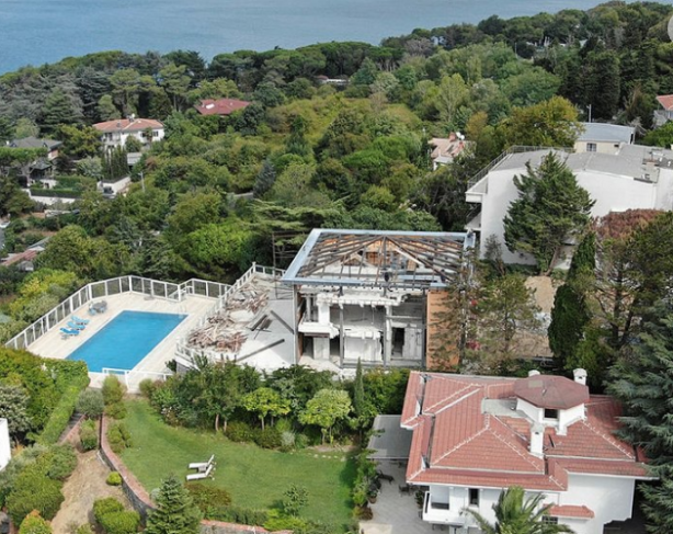 Foto - Kanunlar Halk TV’ye işlemiyor mu? Boğaza orman kanunları hakim Mühür kırıldı inşaat devam ediyor