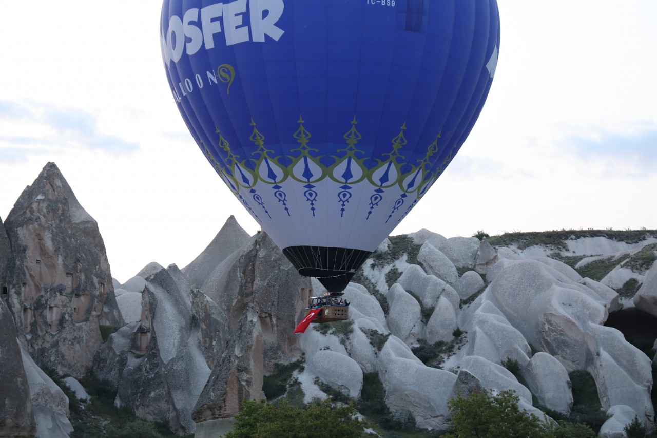 Foto - Kapadokya 19 Mayıs’a böyle renk kattı