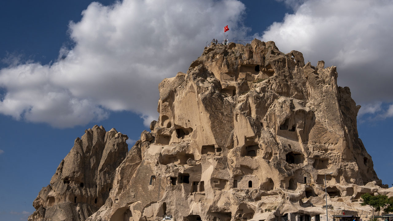 Foto - Kapadokya büyülemeye devam ediyor! Gün doğarken masalsı manzara