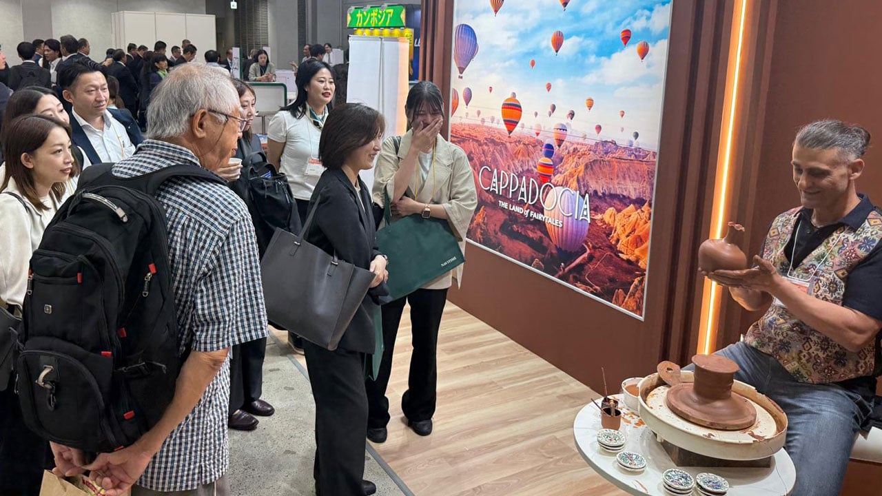 Kapadokya, Japonya Turizm Fuarı'nın yıldızı oldu!