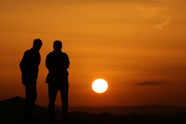 Foto - Kapadokya'da doğanın gösterisi: "Gün batımı"