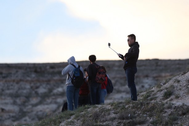 Kapadokya'da doğanın gösterisi: "Gün batımı"