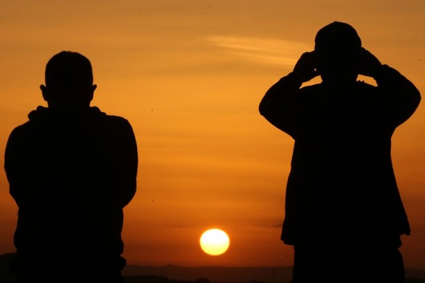 Foto - Kapadokya'da doğanın gösterisi: "Gün batımı"