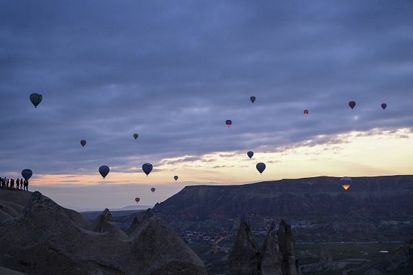 Foto - Kapadokya'da görsel şölen