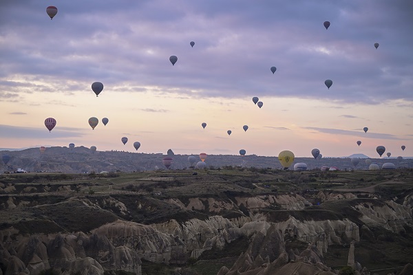 Foto - Kapadokya'da görsel şölen