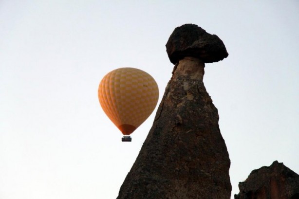 Kapadokya’da görsel şölen