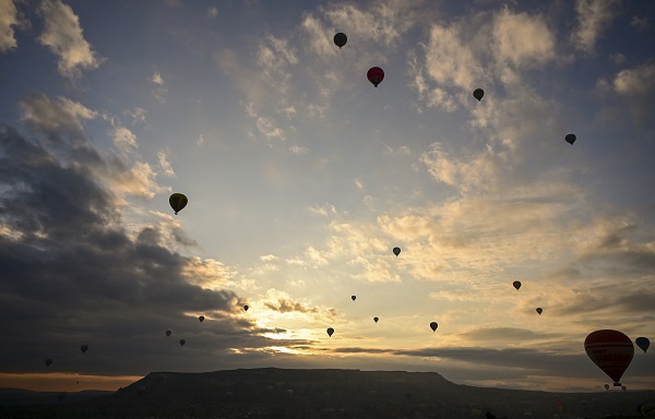 Foto - Kapadokya'da görsel şölen