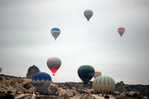 Foto - Kapadokya'da görsel şölen