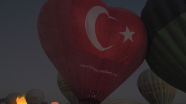 Foto - Kapadokya'da görsel şölen