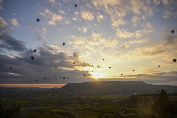 Foto - Kapadokya'da görsel şölen