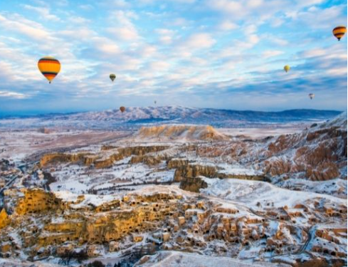 Foto - Kapadokya'da görsel şölen: Gökyüzünde süzüldüler