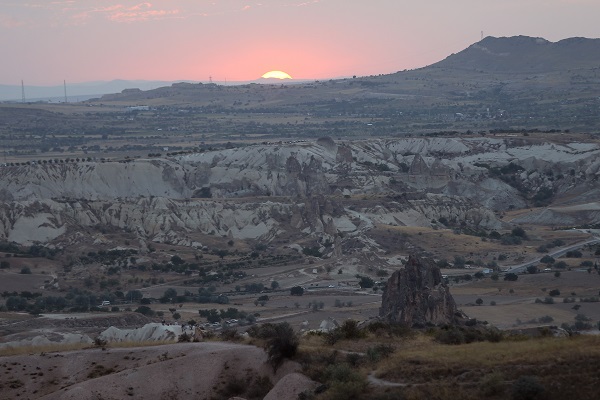Foto - Kapadokya'da gün batımı keyfi