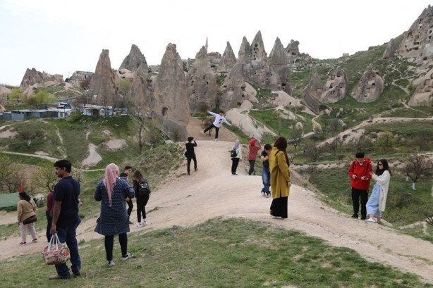 Foto - Kapadokya'da ilkbahar güzelliği