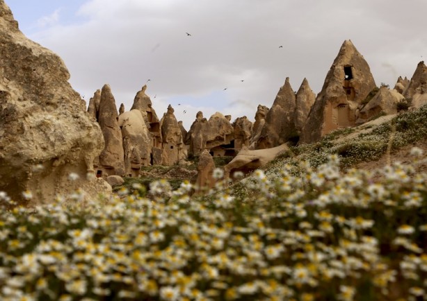 Foto - Kapadokya'da ilkbahar güzelliği