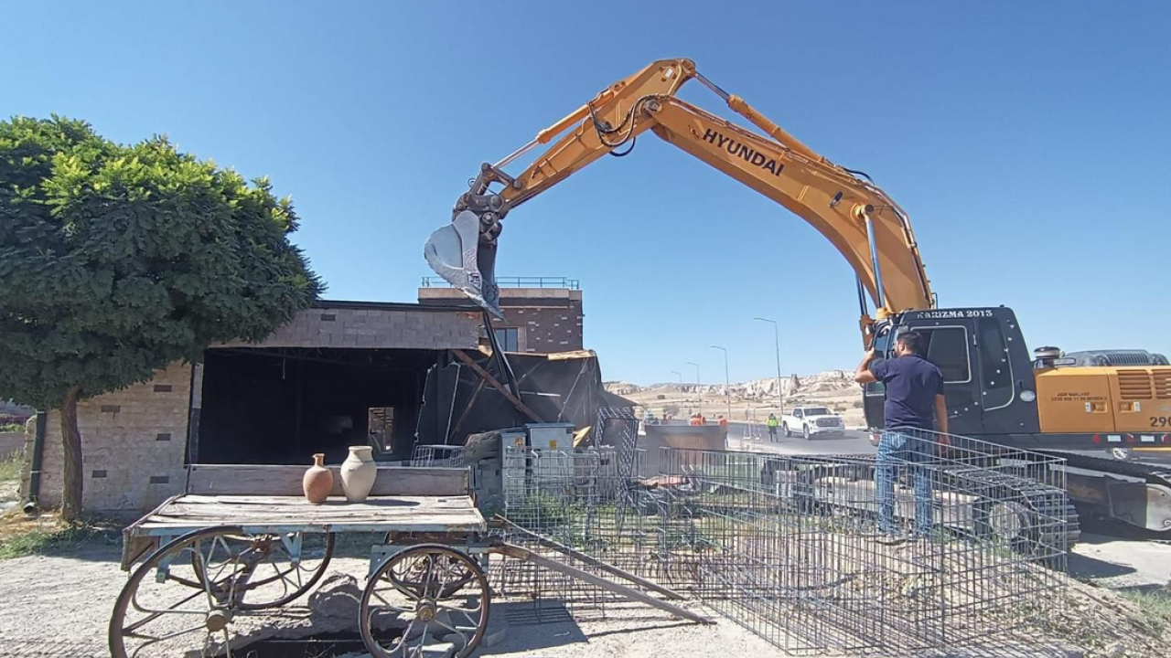Foto - Kapadokya’da Kaçak Yapıya Geçit Yok...
