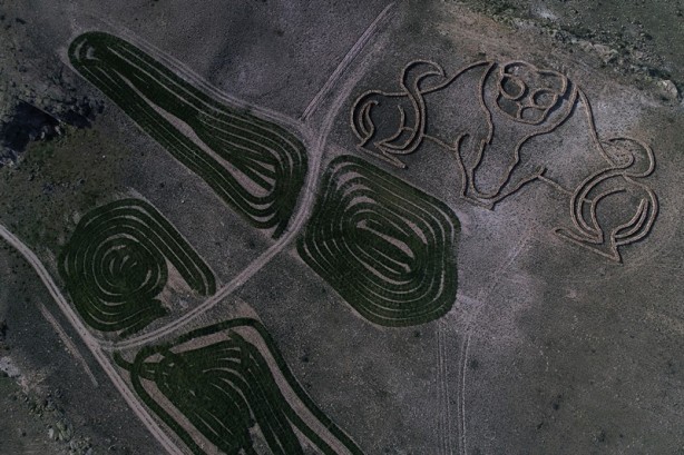 Foto - Kapadokya'nın "uzaydan görülen" heykelleri