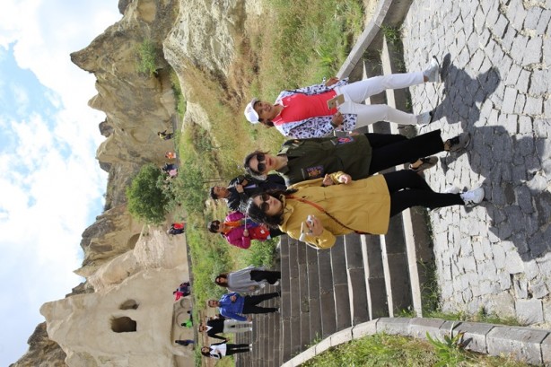 Foto - Kapadokya'ya turist akını