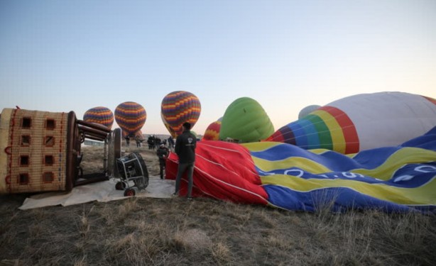 Foto - Kapadokya'ya turist akını