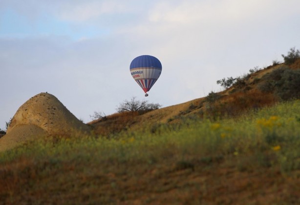 Foto - Kapadokya'ya turist akını