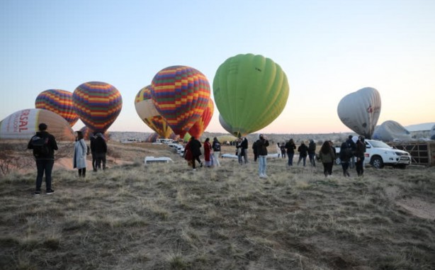 Kapadokya'ya turist akını