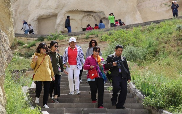 Foto - Kapadokya'ya turist akını