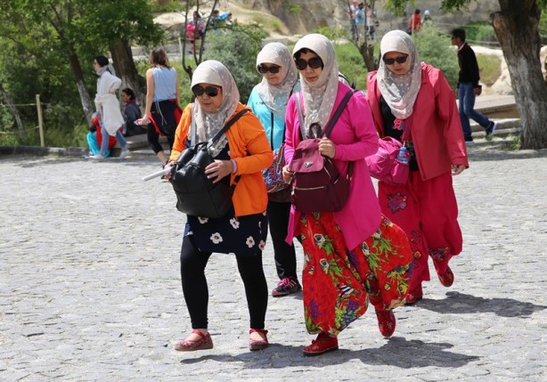 Foto - Kapadokya'ya turist akını