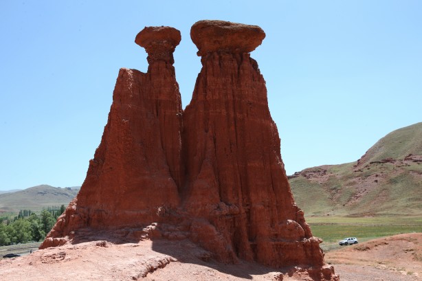 Foto - Kapadokya'ya Türkiye'de yeni rakip! Kırmızı periler diyarı