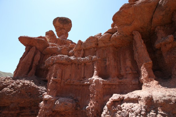 Foto - Kapadokya'ya Türkiye'de yeni rakip! Kırmızı periler diyarı
