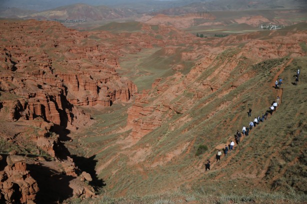 Foto - Kapadokya'ya Türkiye'de yeni rakip! Kırmızı periler diyarı