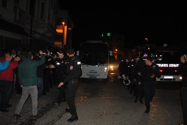 Kapalıçarşı'da eylem