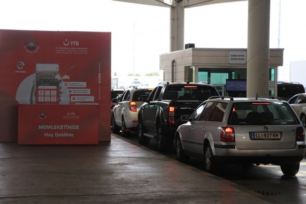 Foto - Kapıkule Sınır Kapısı'nda bayram yoğunluğu