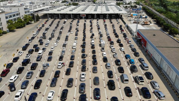 Kapıkule'de tarihi rekor