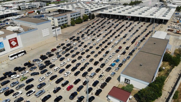 Foto - Kapıkule'de tarihi rekor