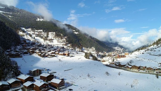 Foto - Kar altında ayrı bir güzel