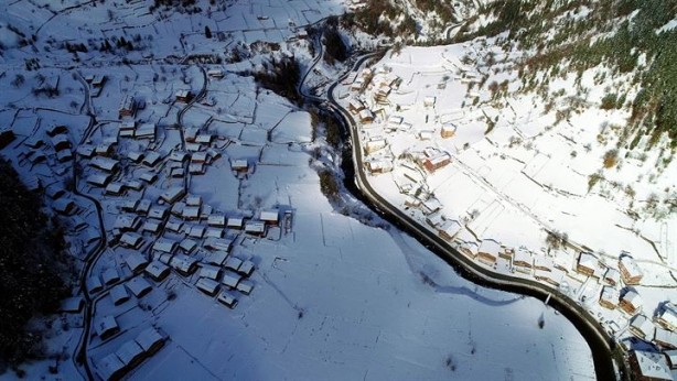 Foto - Kar altında ayrı bir güzel