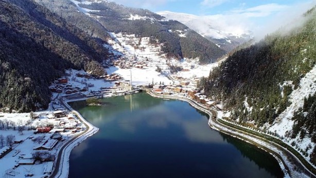 Foto - Kar altında ayrı bir güzel